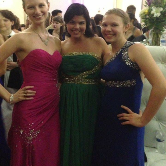 Blue formal dress - Picture 4 of 8